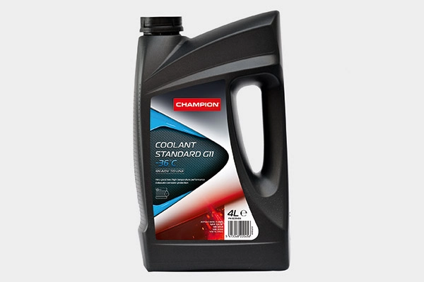 Антифриз 4л - COOLANT STANDARD G11 -36°C готовый синий CHAMPION OIL, 8220456